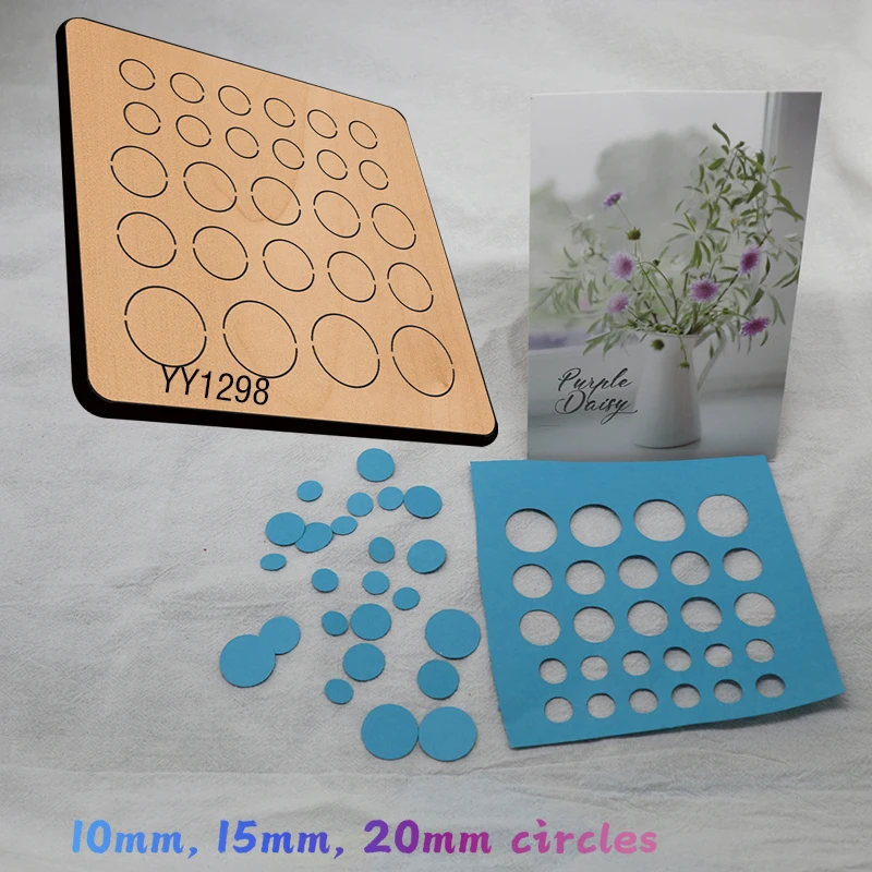 YY1298 three kinds of circular cutting tool wood cutting tool die suitable for the general die-cutting machine on the market
YY1298 three kinds of circular cutting tool wood cutting tool die suitable for the general die-cutting machine on the market