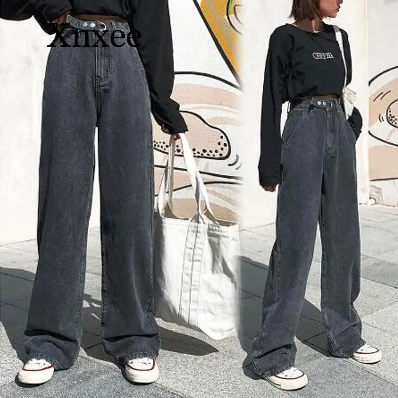 Black Woman Jeans Long High Waist Clothes Wide Leg Denim Clothing Blue Streetwear Vintage Quality Fashion Harajuku Straight Pant
Black Woman Jeans Long High Waist Clothes Wide Leg Denim Clothing Blue Streetwear Vintage Quality Fashion Harajuku Straight Pant
