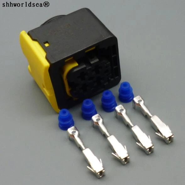shhworldsea 1set 4 Pin Automotive Sensor Controls Harness Connector Plug with Terminal 2-1418390-1 & 1-1418390-1
shhworldsea 1set 4 Pin Automotive Sensor Controls Harness Connector Plug with Terminal 2-1418390-1 & 1-1418390-1