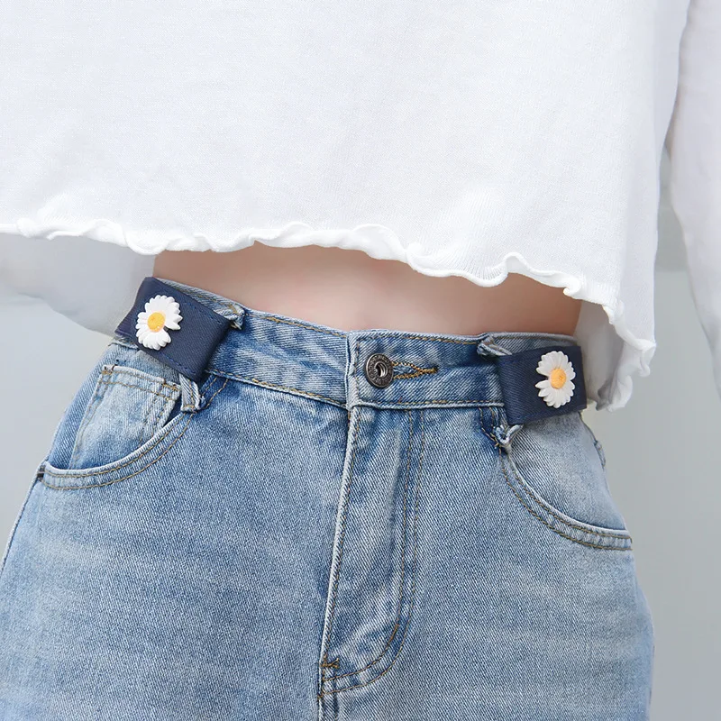 Simple Elastic Belt Without Buckle for Women/Men Flowers Blue Invisible Belt for Jeans Pants Adjustable Stretch Accessories
Simple Elastic Belt Without Buckle for Women/Men Flowers Blue Invisible Belt for Jeans Pants Adjustable Stretch Accessories