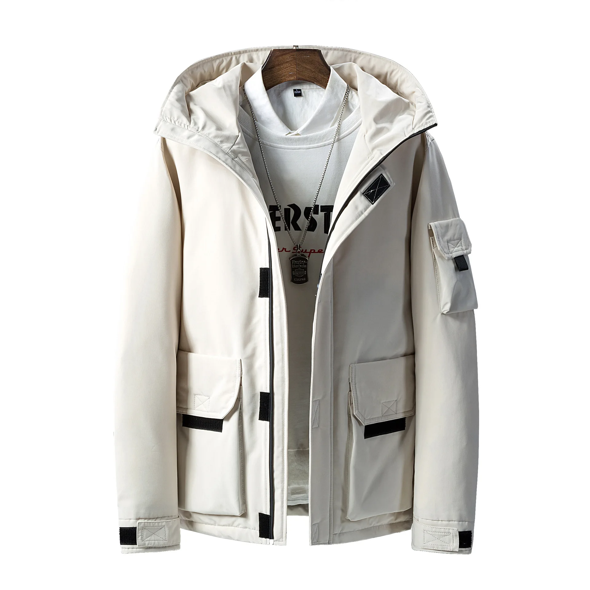 -30 Degree White Duck Down Coats Hooded Cold Snow Resistant Russia Winter Jacket Men Thick Warm Streetwear Multi-pocket
-30 Degree White Duck Down Coats Hooded Cold Snow Resistant Russia Winter Jacket Men Thick Warm Streetwear Multi-pocket