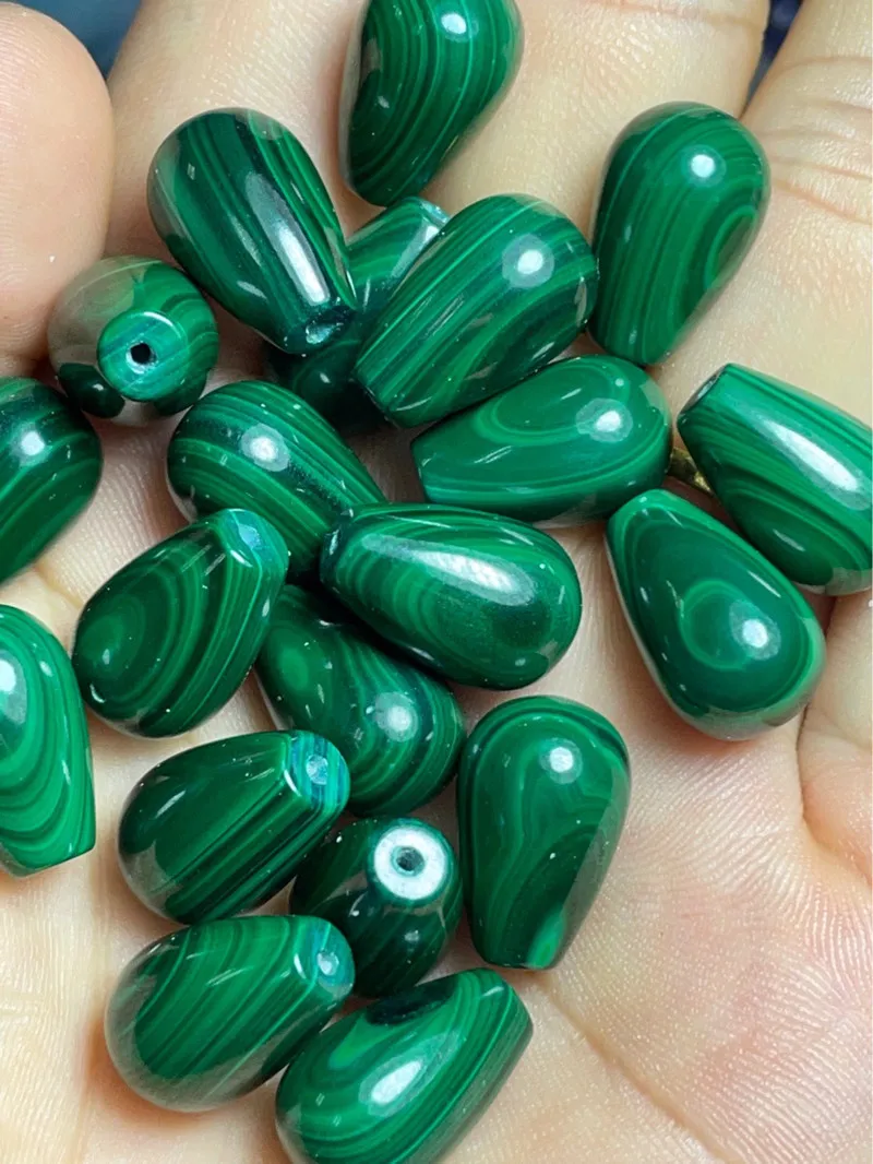Natural Malachite Drop Shape Pendant Half Hole Pear For Earring Making Fashion Jewelry 8x15mm Beads 10pcs/Lot
Natural Malachite Drop Shape Pendant Half Hole Pear For Earring Making Fashion Jewelry 8x15mm Beads 10pcs/Lot