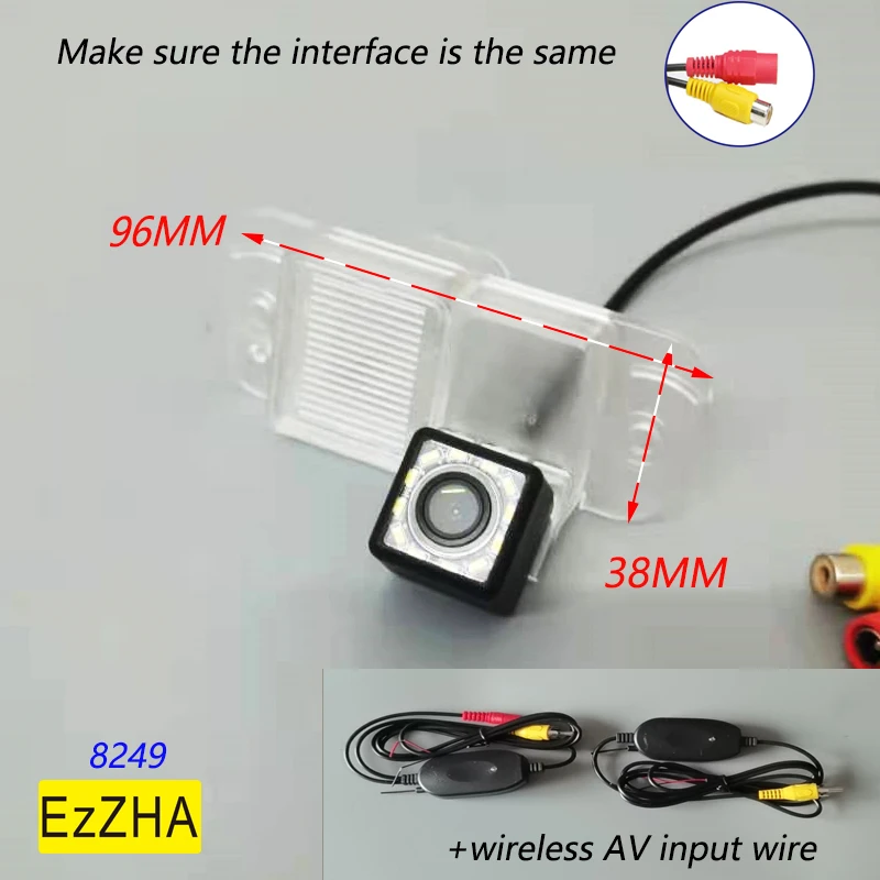 Car Rear View Camera For SSangYong Actyon Micro Actyon 2006~2010 license plate led camera rca video cable reverse camera 4 LED
Car Rear View Camera For SSangYong Actyon Micro Actyon 2006~2010 license plate led camera rca video cable reverse camera 4 LED