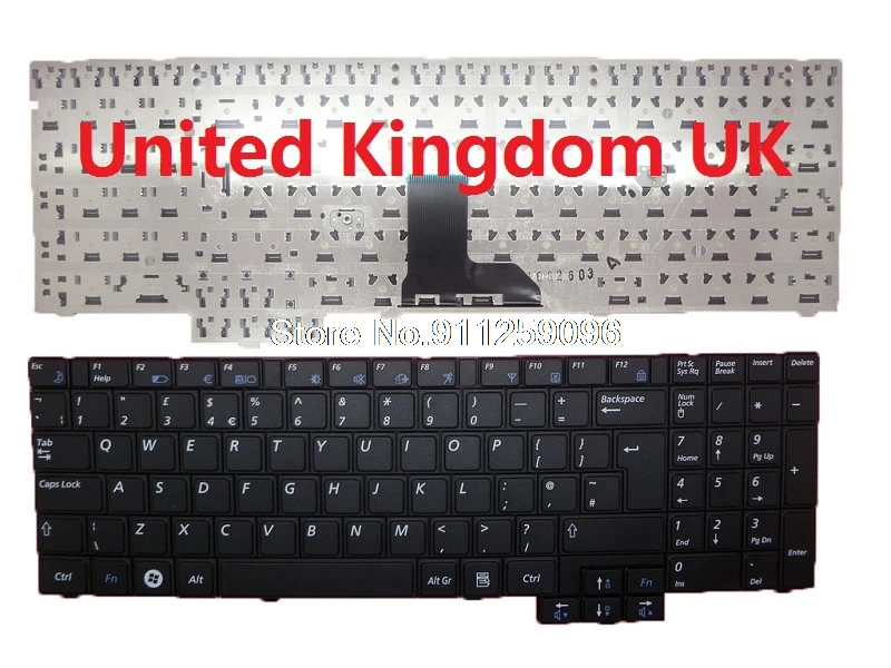 Keybaord For Samsung R517 R528 R523 R525 R530 R540 R719 RV508 RV510 Germany GR BE Belgium Canada CA Korea KR Russia RU UK LA
Keybaord For Samsung R517 R528 R523 R525 R530 R540 R719 RV508 RV510 Germany GR BE Belgium Canada CA Korea KR Russia RU UK LA