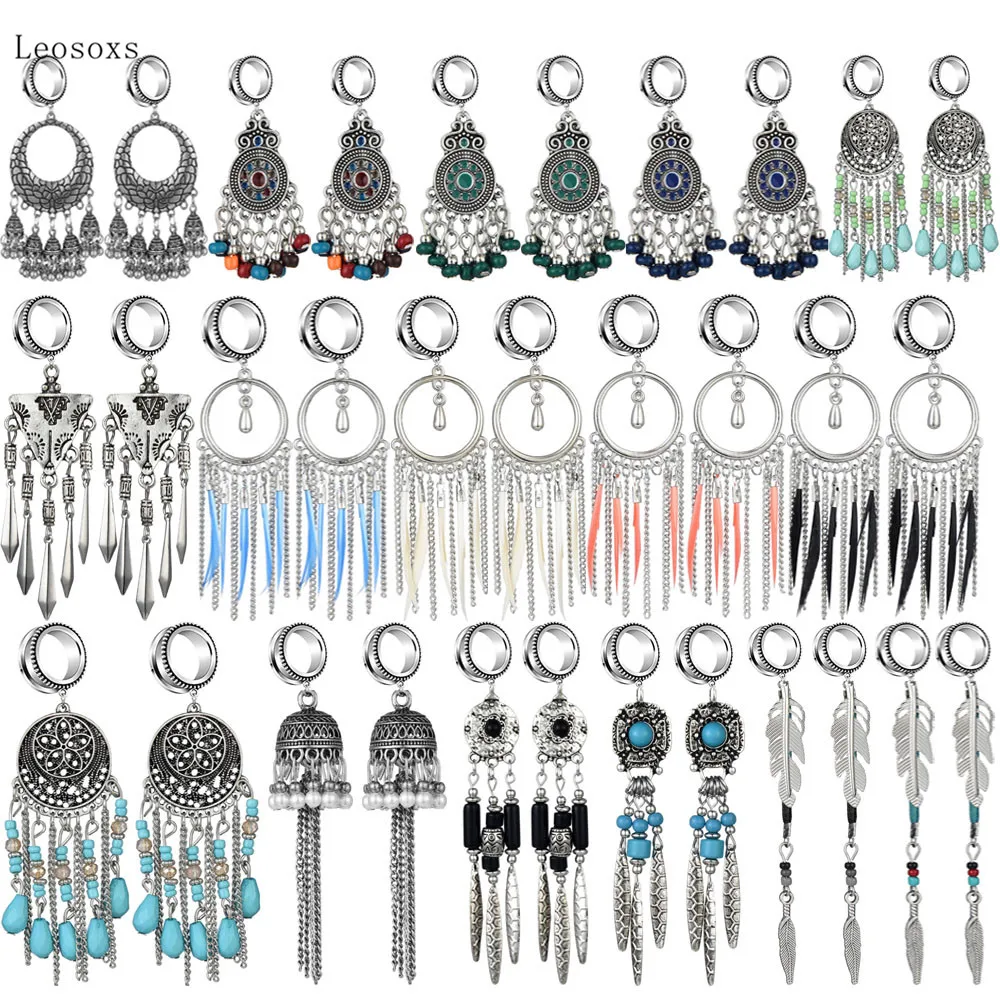 Leosoxs 2pcs Explosive Bohemian Round Rice Beads Tassel Pendant Ear Expansion Piercing Jewelry
Leosoxs 2pcs Explosive Bohemian Round Rice Beads Tassel Pendant Ear Expansion Piercing Jewelry
