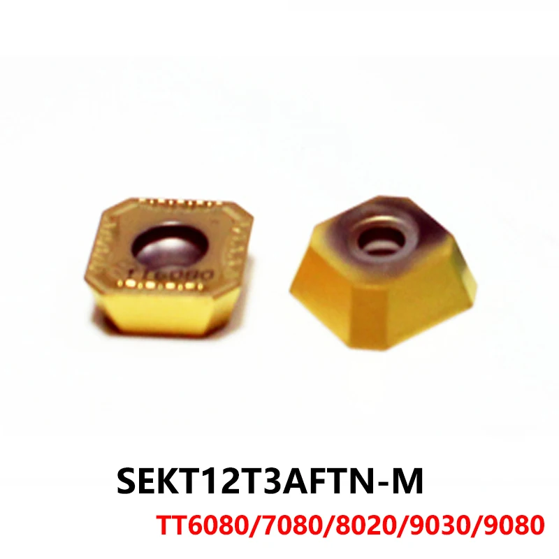 SEKT12T3AFTN-M TT7080 Carbide Inserts SEKN 12T3 AFTN-M Lathe Cutter Tools Original CNC Tools inserto para torno
SEKT12T3AFTN-M TT7080 Carbide Inserts SEKN 12T3 AFTN-M Lathe Cutter Tools Original CNC Tools inserto para torno