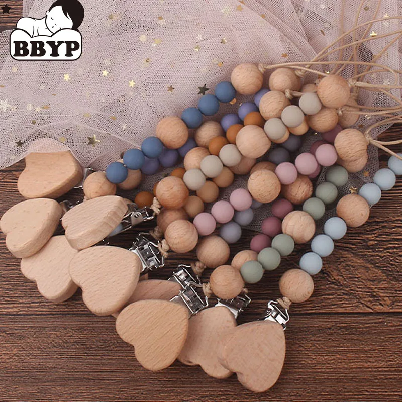 Newborn Feeding Pacifier Baby Pacifier Clip Chain Silicone Wooden Beaded Heart Shape Pacifier Clip Silicone Chain Nipple Holder
Newborn Feeding Pacifier Baby Pacifier Clip Chain Silicone Wooden Beaded Heart Shape Pacifier Clip Silicone Chain Nipple Holder