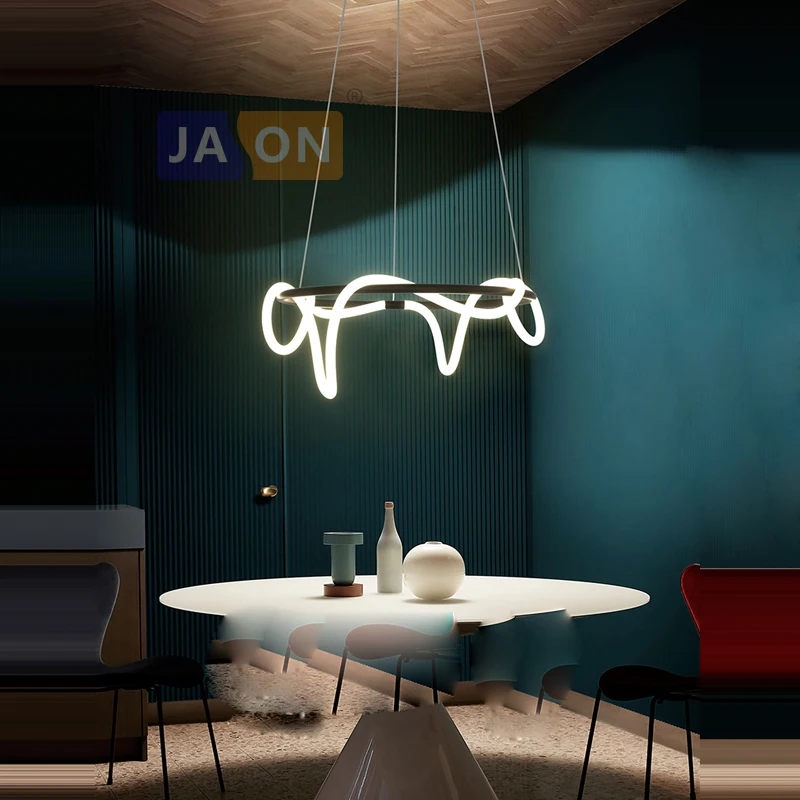 Music Notes Dimmable LED Black White Golden Silver Hanging Lamps Pendant light Suspension Luminaire Lampen For Dinning Room
Music Notes Dimmable LED Black White Golden Silver Hanging Lamps Pendant light Suspension Luminaire Lampen For Dinning Room
