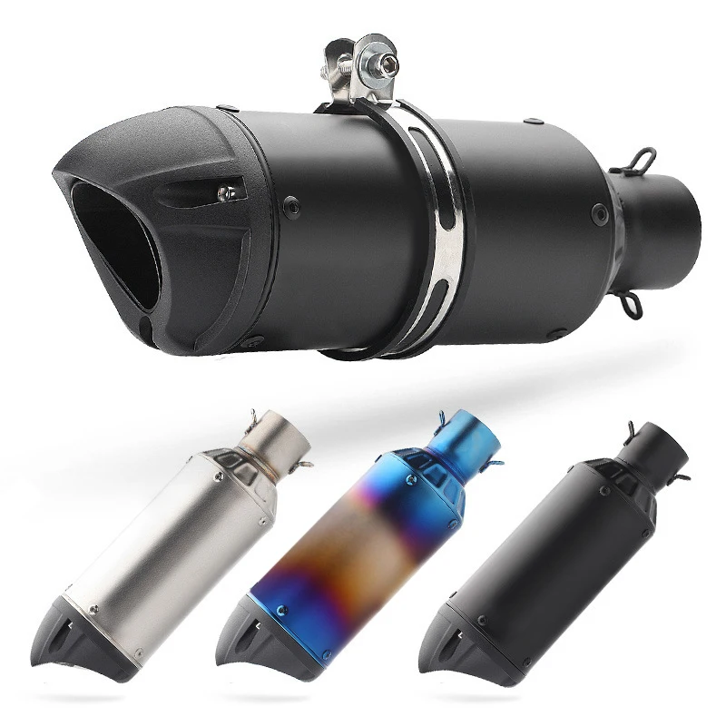 Motorcycle Exhaust Tip Muffler Escape Silencer Stainless Steel Exhaust Pipe for Universal Dirt Bike ATV
Motorcycle Exhaust Tip Muffler Escape Silencer Stainless Steel Exhaust Pipe for Universal Dirt Bike ATV