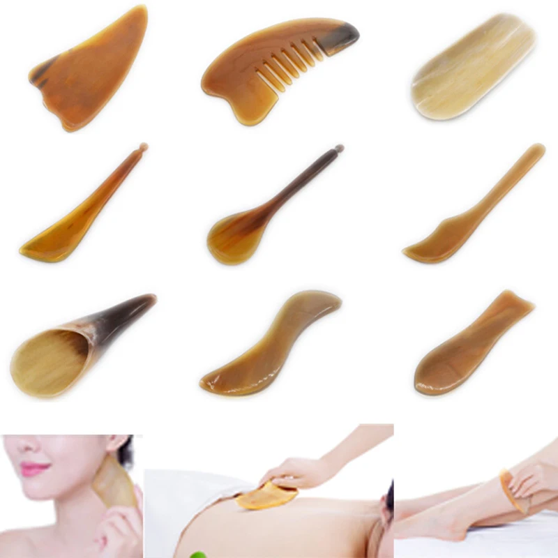 1PC Natural Antistress Guasha Massage Tool SPA Therapy GuaSha Massager Health Care New
1PC Natural Antistress Guasha Massage Tool SPA Therapy GuaSha Massager Health Care New