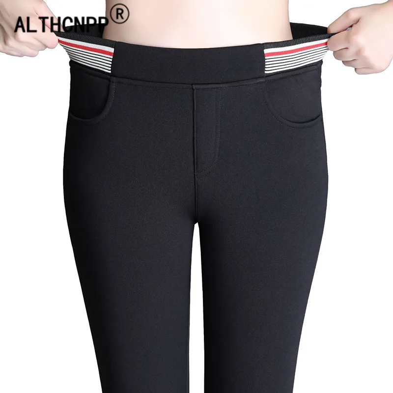 Women Winter Pants Warm Thicken Cashmere Leggings Pants Women Elastic High Waist Pencil Pants Women Trousers Pantalon Noir Femme
Women Winter Pants Warm Thicken Cashmere Leggings Pants Women Elastic High Waist Pencil Pants Women Trousers Pantalon Noir Femme