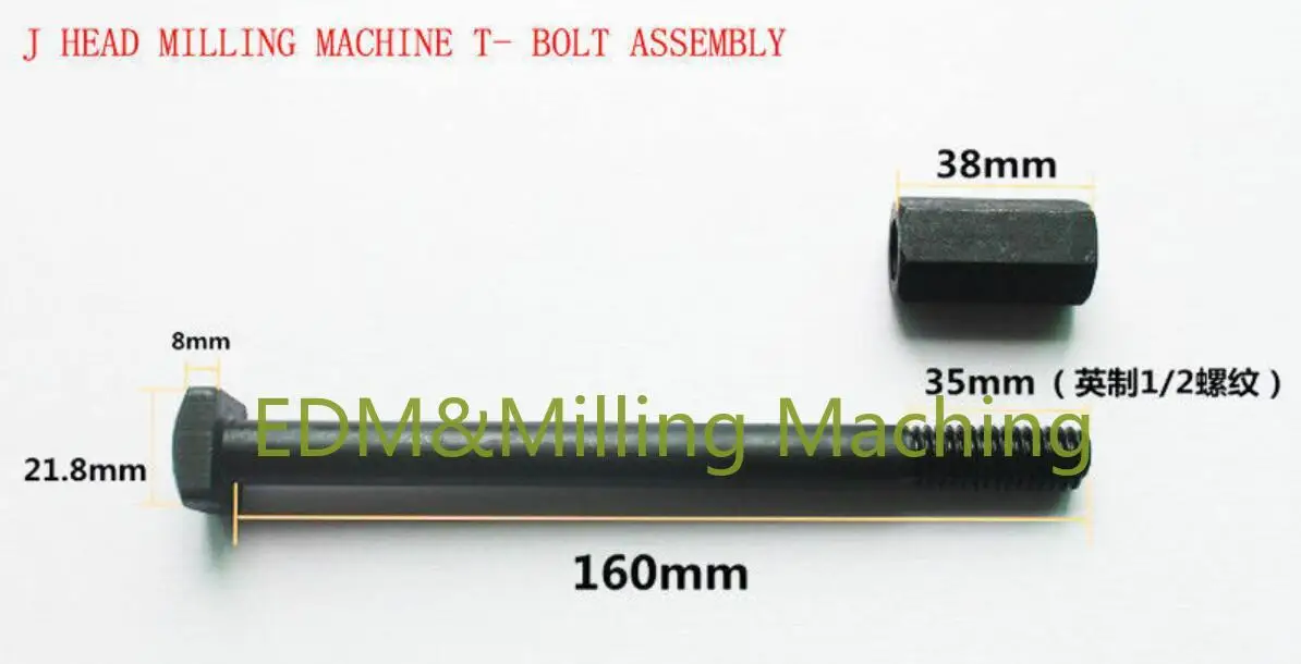 CNC Mill Part J Head Milling Mchine T-Bolt Assembly Mounting Head Set For Bridgeport Mill Part
CNC Mill Part J Head Milling Mchine T-Bolt Assembly Mounting Head Set For Bridgeport Mill Part