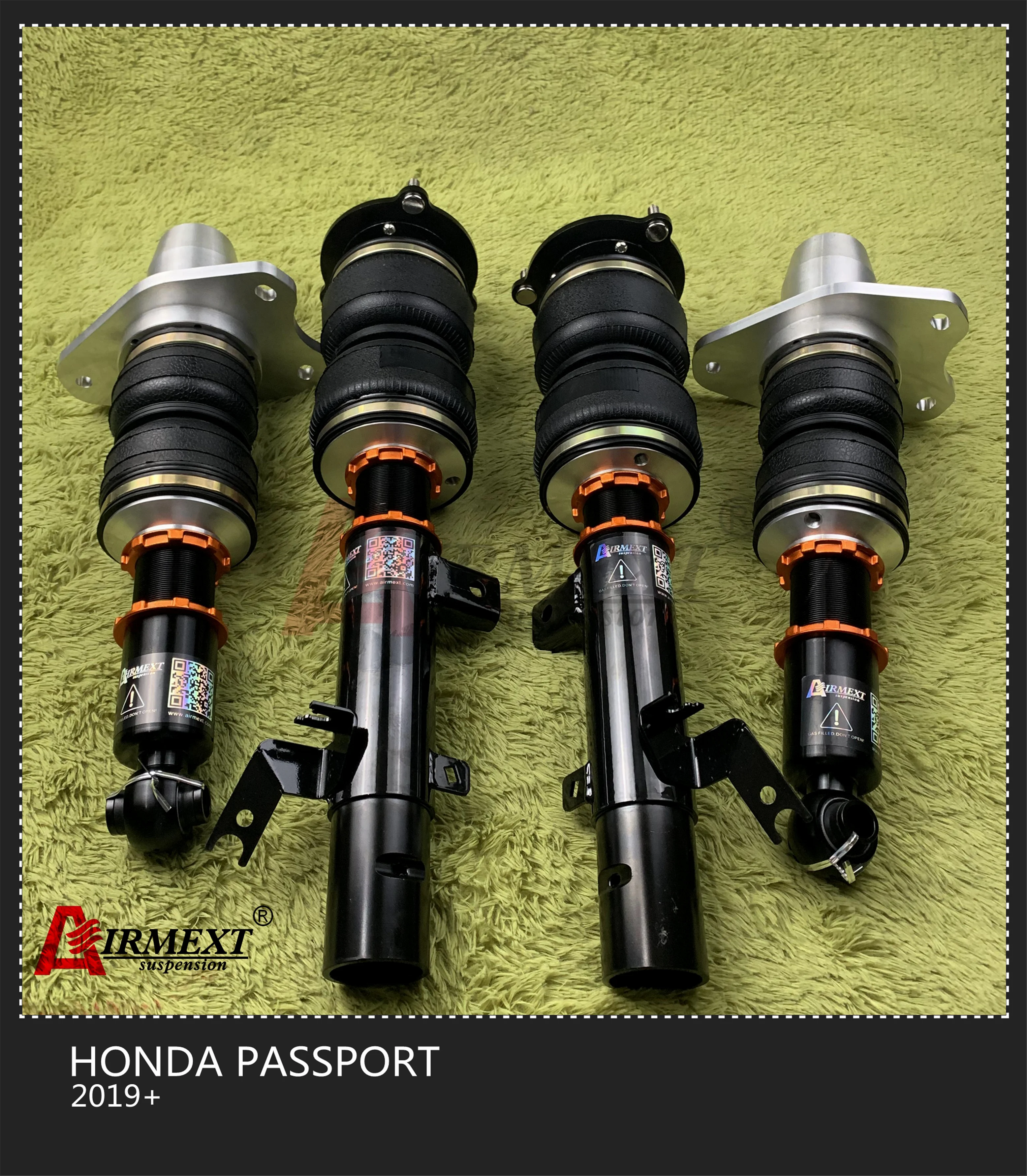 For HONDA PASSPORT(2019+)/Air strut pack Air suspension kit/coilover air spring assembly/Auto parts air spring/pneumatic
For HONDA PASSPORT(2019+)/Air strut pack Air suspension kit/coilover air spring assembly/Auto parts air spring/pneumatic