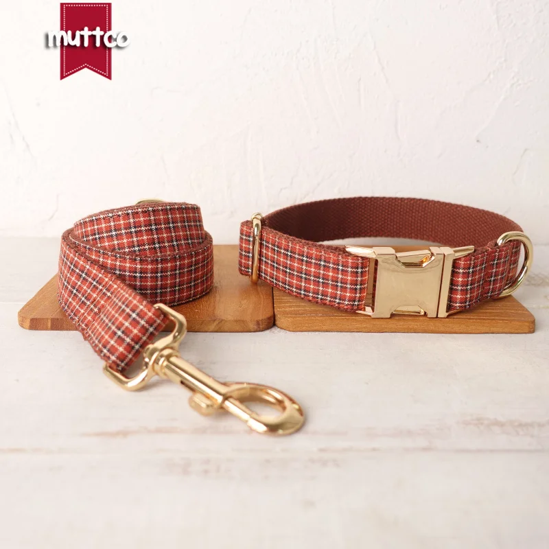 Уникальный ошейник для собак MUTTCO, нежный клетчатый удобный поводок для прогулок, аксессуары для маленьких, средних и больших собак, 5 размеров, UDC103J
Уникальный ошейник для собак MUTTCO, нежный клетчатый удобный поводок для прогулок, аксессуары для маленьких, средних и больших собак, 5 размеров, UDC103J