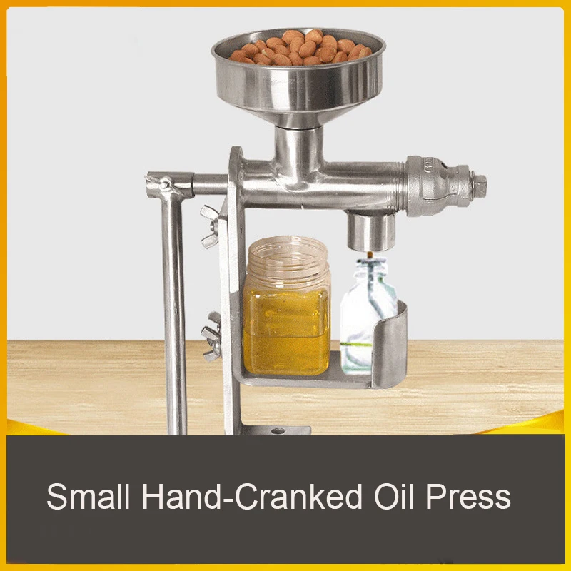 Stainless Steel Oil Press Machine Manual Oil Press Machine Peanut Oil Olive Oil Nut Seed Oil Press
Stainless Steel Oil Press Machine Manual Oil Press Machine Peanut Oil Olive Oil Nut Seed Oil Press