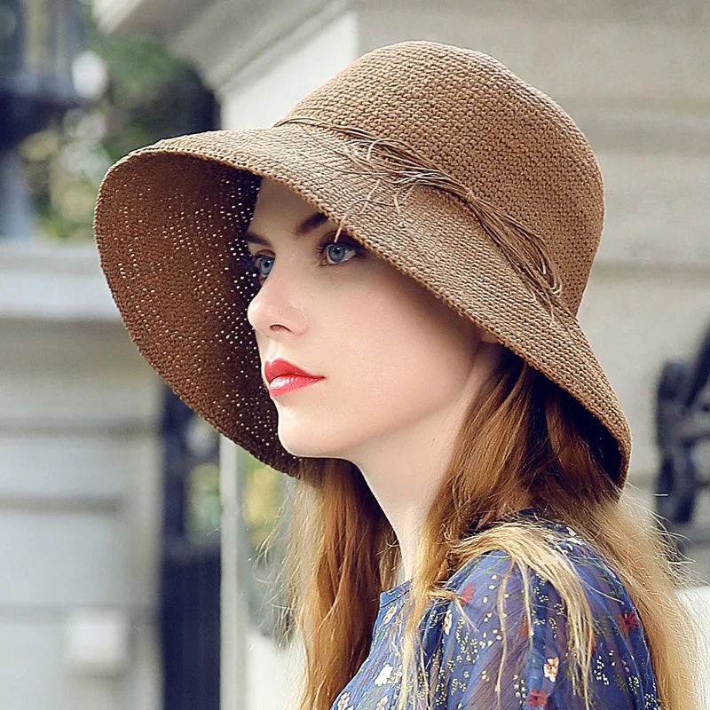 X4024 Ladies Bowknot Crochet Sun Hat Beach Hats Women Wide Brim Summer Sun Cap Fascinators Millinery
X4024 Ladies Bowknot Crochet Sun Hat Beach Hats Women Wide Brim Summer Sun Cap Fascinators Millinery