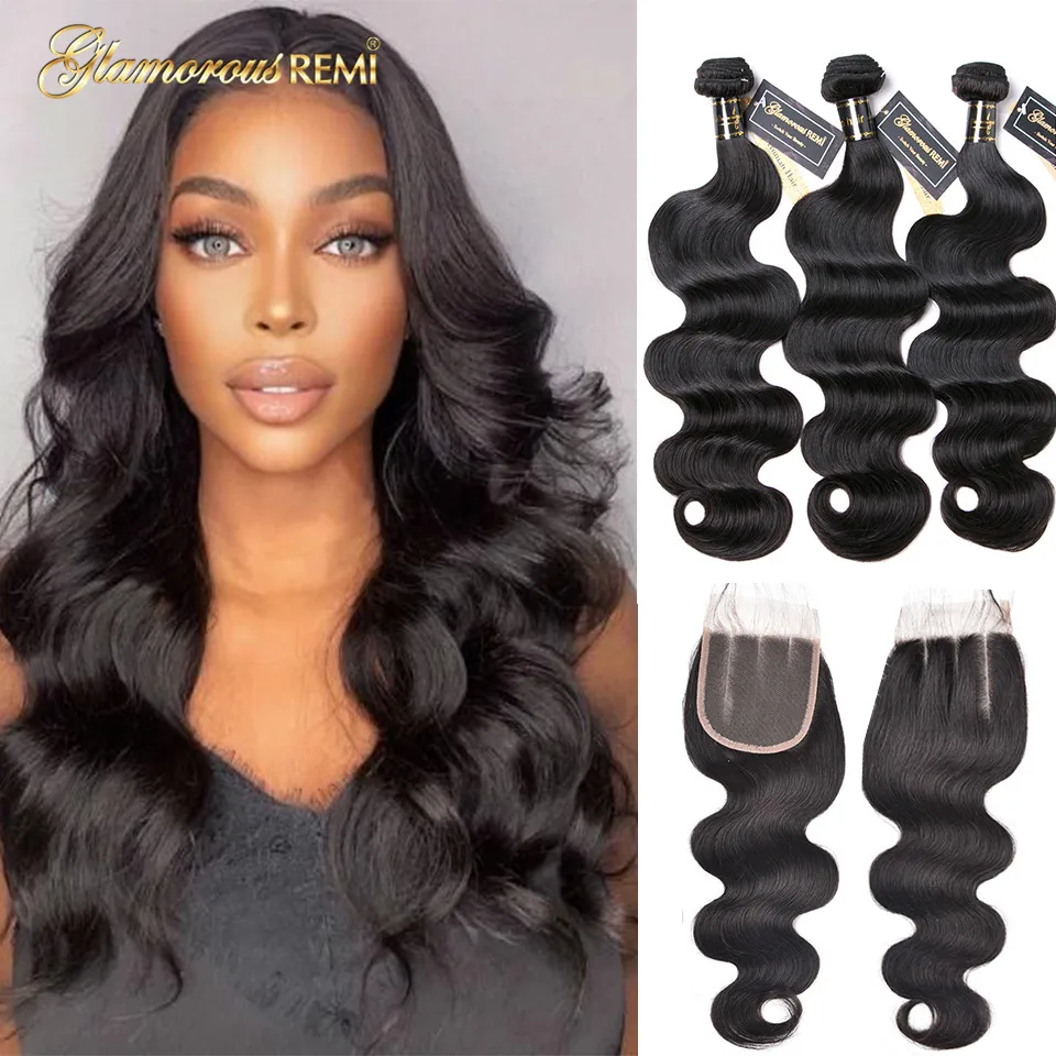 Brazilian Body Wave Bundles With Closure 100% Human Hair Weave Extensions Natural Color Body Wave Bundles With 4x4 Lace Closure
Brazilian Body Wave Bundles With Closure 100% Human Hair Weave Extensions Natural Color Body Wave Bundles With 4x4 Lace Closure