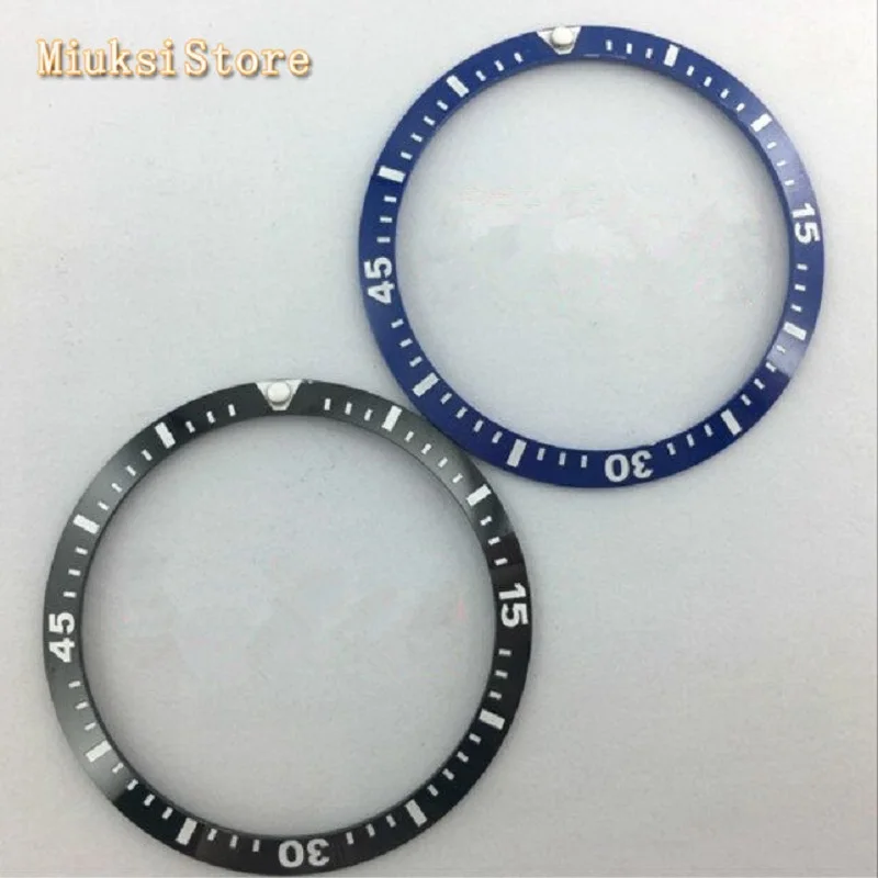 Parnis 41mm black blue ceramic bezel insert watch parts fit mens wrist watch
Parnis 41mm black blue ceramic bezel insert watch parts fit mens wrist watch