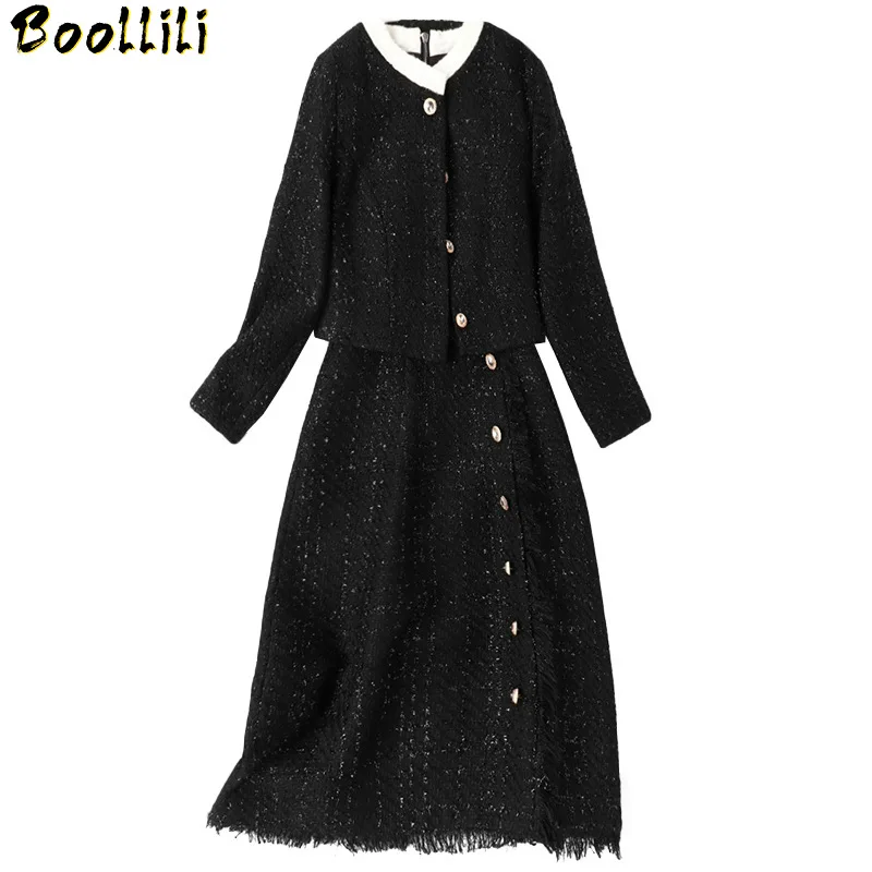 Summer Boollili Spring Dress Women Clothes 2023 Two Piece Set Korean Elegant Black Office Dress Women's Dresses High Quality
Summer Boollili Spring Dress Women Clothes 2023 Two Piece Set Korean Elegant Black Office Dress Women's Dresses High Quality