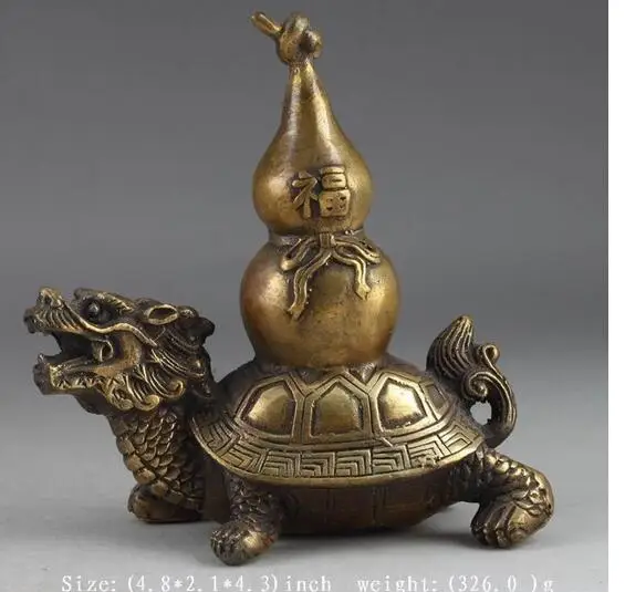 collecting OLD copper Elaborate Old crafts Brass Elaborate Handwork Copper Dragon & Tortoise Gourd Exorcism Auspicious Statue
collecting OLD copper Elaborate Old crafts Brass Elaborate Handwork Copper Dragon & Tortoise Gourd Exorcism Auspicious Statue
