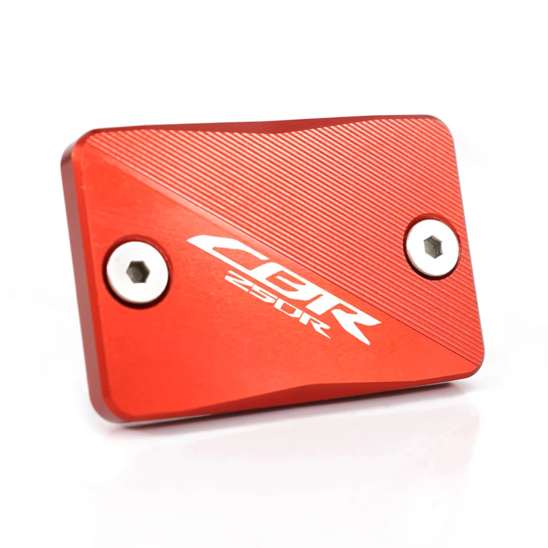 Motorcycle Front CNC Brake Fluid Cap Covers Master Cylinder Reservoir Fluid Plug Fit For Honda CBR250R 2011 2012 2013
Motorcycle Front CNC Brake Fluid Cap Covers Master Cylinder Reservoir Fluid Plug Fit For Honda CBR250R 2011 2012 2013