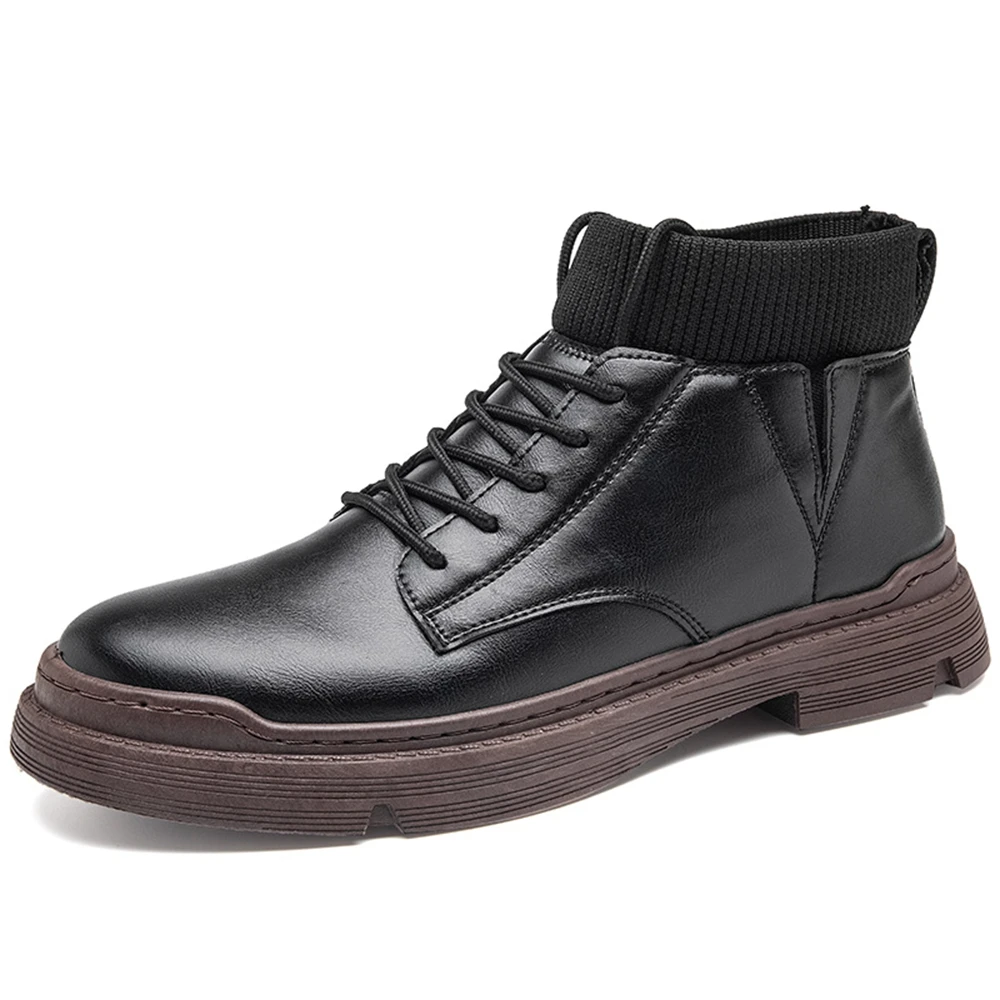 Plus Size Men Winter Casual Boots PU Leather Boots Men Snow Boots Waterproof Winter Shoes Leather Men Ankle Boots Fur Men Shoes
Plus Size Men Winter Casual Boots PU Leather Boots Men Snow Boots Waterproof Winter Shoes Leather Men Ankle Boots Fur Men Shoes