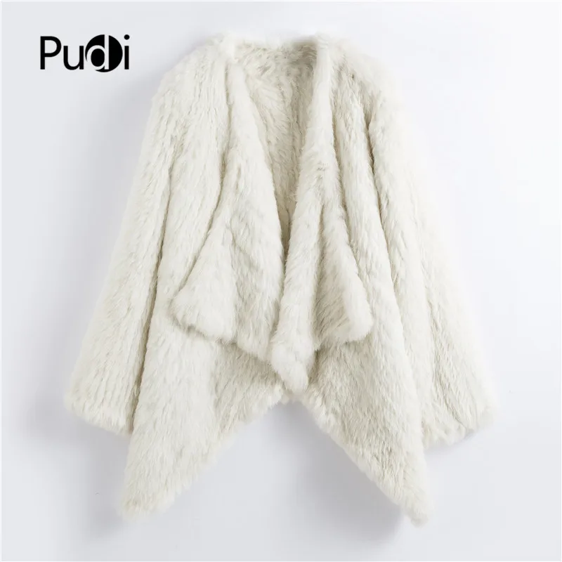CT905 Pudi Autumn Women Genuine Rabbit Fur Coat With Big Lapel Collar Lady Skirt Type Double Knitted Fur Coat Cream Color
CT905 Pudi Autumn Women Genuine Rabbit Fur Coat With Big Lapel Collar Lady Skirt Type Double Knitted Fur Coat Cream Color