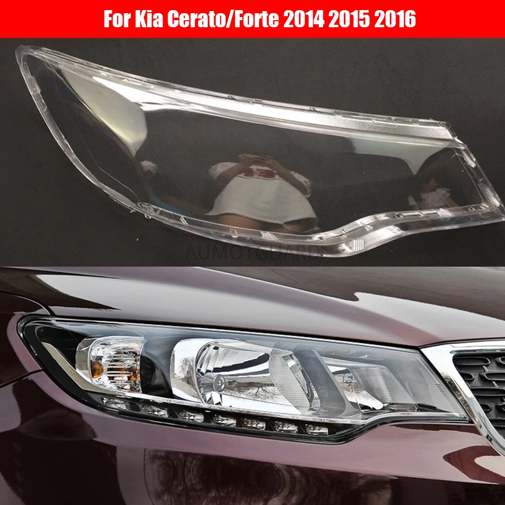 Car Headlamp Lens For Kia Cerato/Forte 2014 2015 2016 Car Headlight Headlamp Lens Auto Shell Cover Driver & Passenger Side
Car Headlamp Lens For Kia Cerato/Forte 2014 2015 2016 Car Headlight Headlamp Lens Auto Shell Cover Driver & Passenger Side