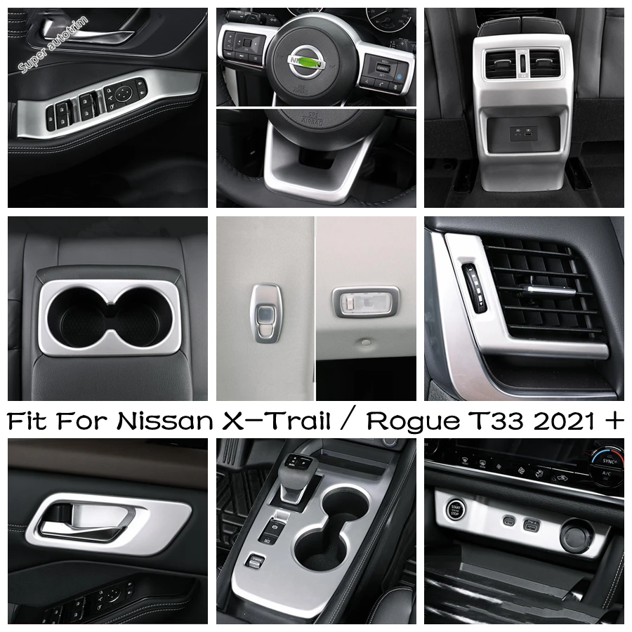Engine Start Stop / Headlights Button / Door Handle Wrist Cover Trim Interior For Nissan X-Trail X Trail / Rogue T33 2021 - 2024
Engine Start Stop / Headlights Button / Door Handle Wrist Cover Trim Interior For Nissan X-Trail X Trail / Rogue T33 2021 - 2024