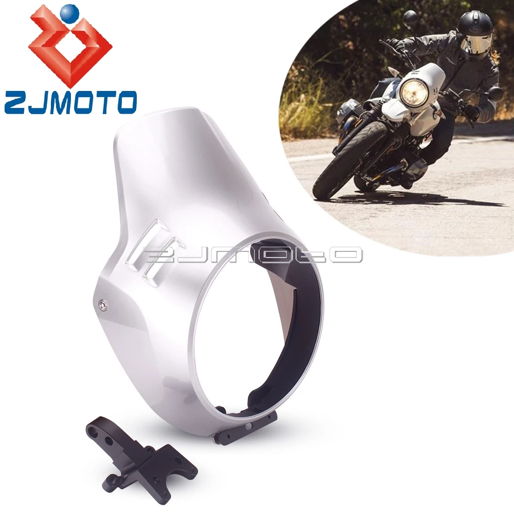 For BMW R Nine T Urban G/S Scrambler 2016-2019 Motorcycle Headlight Fairing Windscreen Windshield Cover Protector w/ Mount Kits
For BMW R Nine T Urban G/S Scrambler 2016-2019 Motorcycle Headlight Fairing Windscreen Windshield Cover Protector w/ Mount Kits