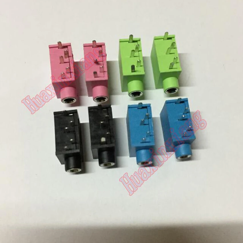 100PCS/Lot 3.5MM Audio Female Socket/Jack Connector 3.5 Black Color 5Pin For Headset
100PCS/Lot 3.5MM Audio Female Socket/Jack Connector 3.5 Black Color 5Pin For Headset