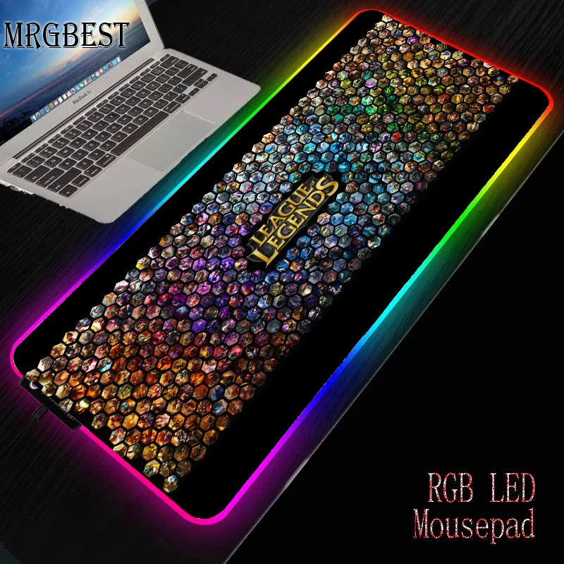 MRGBEST Large Game Anime League of Legends Mouse Pad RGB Backlight Mat Mause XXL Desktop Keyboard Computer Pads Csgo L
MRGBEST Large Game Anime League of Legends Mouse Pad RGB Backlight Mat Mause XXL Desktop Keyboard Computer Pads Csgo L