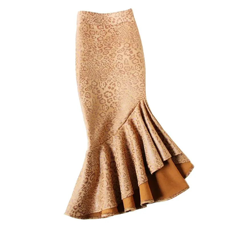 Free Shipping Fashion Long Knee Length Skirt leopard Women Plus Size S-4XL Mermaid Style Stretch Ladies High Waist Suede Skirt
Free Shipping Fashion Long Knee Length Skirt leopard Women Plus Size S-4XL Mermaid Style Stretch Ladies High Waist Suede Skirt