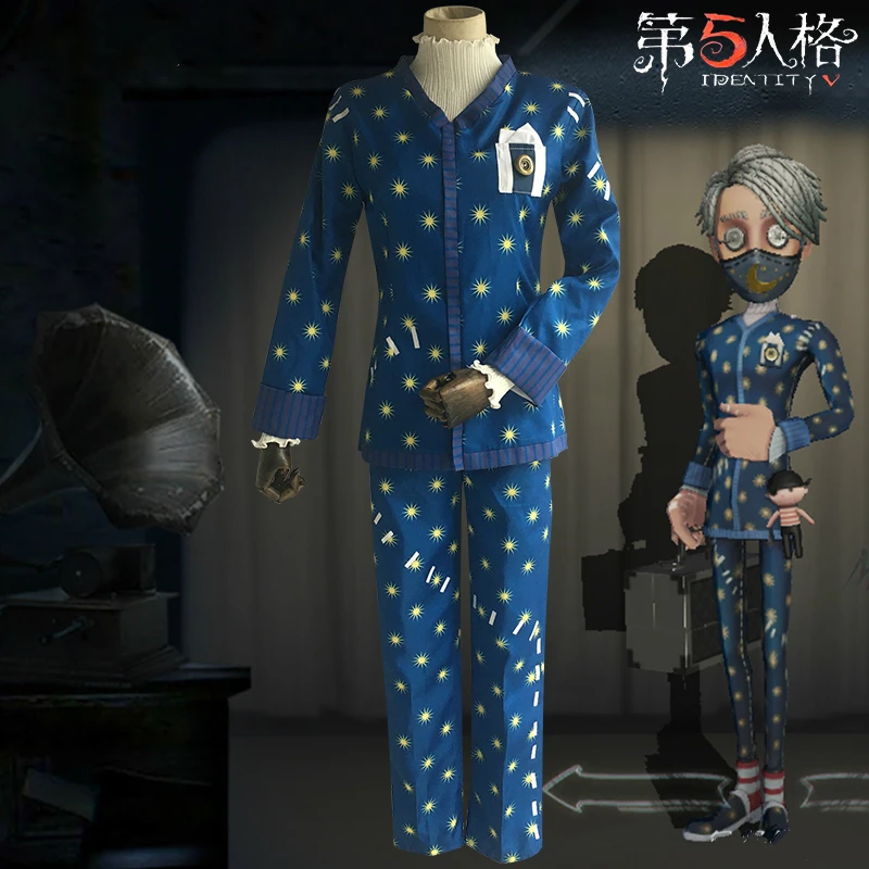 Hot Game Identity V Cosplay Costumes Survivor Embalmer Aesop Carl Cosplay Costume Man In Dream Skin Costumes Blue Suits Pajamas
Hot Game Identity V Cosplay Costumes Survivor Embalmer Aesop Carl Cosplay Costume Man In Dream Skin Costumes Blue Suits Pajamas