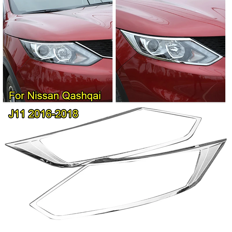 Car Accessories For Nissan Qashqai J11 2016-2018 Exterior ABS Chrome Headlight Cover Decoration Front Head Lamp Light Cover Trim
Car Accessories For Nissan Qashqai J11 2016-2018 Exterior ABS Chrome Headlight Cover Decoration Front Head Lamp Light Cover Trim