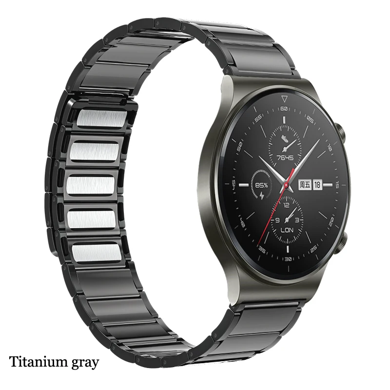 Upgrade Black Silver Watch Strap For Huawei GT2E GT2 Pro Band 22mm Stainless Steel Magnetic Chain Correa For GT2 46mm Magic2
Upgrade Black Silver Watch Strap For Huawei GT2E GT2 Pro Band 22mm Stainless Steel Magnetic Chain Correa For GT2 46mm Magic2