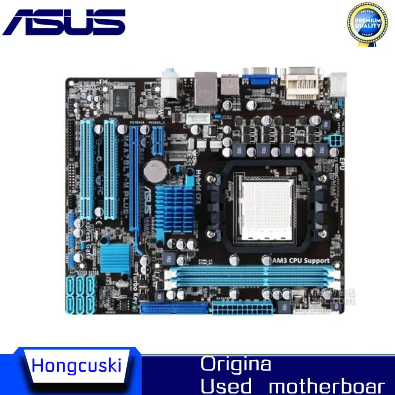 For Asus M4A78LT-M PLUS Desktop Motherboard 760G 760L Socket Socket AM3 DDR3 UEFI BIOS Original Used Mainboard
For Asus M4A78LT-M PLUS Desktop Motherboard 760G 760L Socket Socket AM3 DDR3 UEFI BIOS Original Used Mainboard