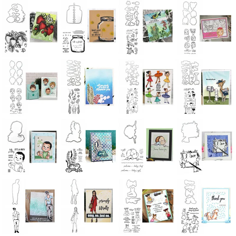Baby Boys Girls Yoga Girl Mailbox Strawberries Clear Stamps and Coordinating Die for for DIY Scrapbooking Embossing Cards Craft
Baby Boys Girls Yoga Girl Mailbox Strawberries Clear Stamps and Coordinating Die for for DIY Scrapbooking Embossing Cards Craft
