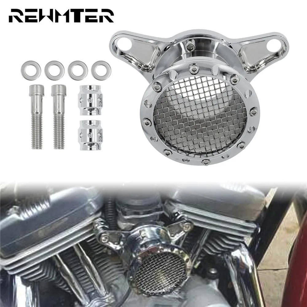 Motorcycle Velocity Stack Air Filter Intake Chrome Cleaner Aluminum For Harley Sportster 1200 Custom 883 Iron XL883N SuperLow
Motorcycle Velocity Stack Air Filter Intake Chrome Cleaner Aluminum For Harley Sportster 1200 Custom 883 Iron XL883N SuperLow