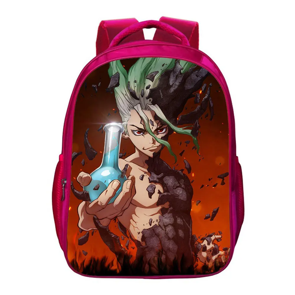 Рюкзак Dr.STONE для мальчиков и девочек, школьный ранец для подростков, детские дорожные сумки для хранения, 16 дюймов
Рюкзак Dr.STONE для мальчиков и девочек, школьный ранец для подростков, детские дорожные сумки для хранения, 16 дюймов