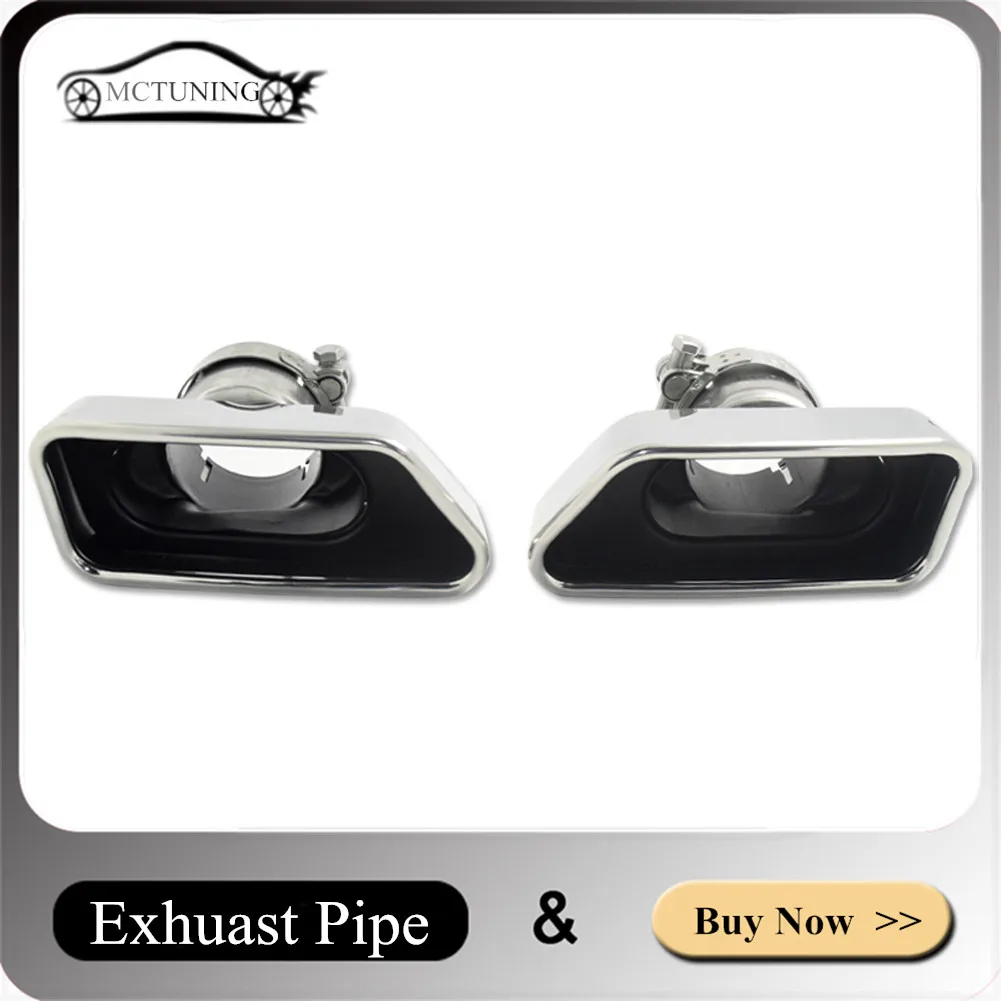 1 Pair Exhaust Pipe Muffler Tip Tail Throat For BMW F10 535i GT 550 640 Stainless Steel Tail Throat Car Accessories
1 Pair Exhaust Pipe Muffler Tip Tail Throat For BMW F10 535i GT 550 640 Stainless Steel Tail Throat Car Accessories