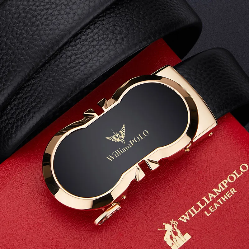 WILLIAMPOLO 2022 New Style Men's Belt Leather Automatic Buckle Cowhide Casual Wild Father's Gift Comes With Counter Gift Box
WILLIAMPOLO 2022 New Style Men's Belt Leather Automatic Buckle Cowhide Casual Wild Father's Gift Comes With Counter Gift Box