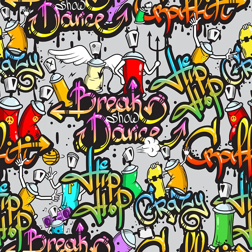 10x10FT Graffiti Spray Paint Street Art Color Pattern Hip Hop Custom Photo Backdrops Studio Backgrounds Vinyl 300cm x 300cm
10x10FT Graffiti Spray Paint Street Art Color Pattern Hip Hop Custom Photo Backdrops Studio Backgrounds Vinyl 300cm x 300cm