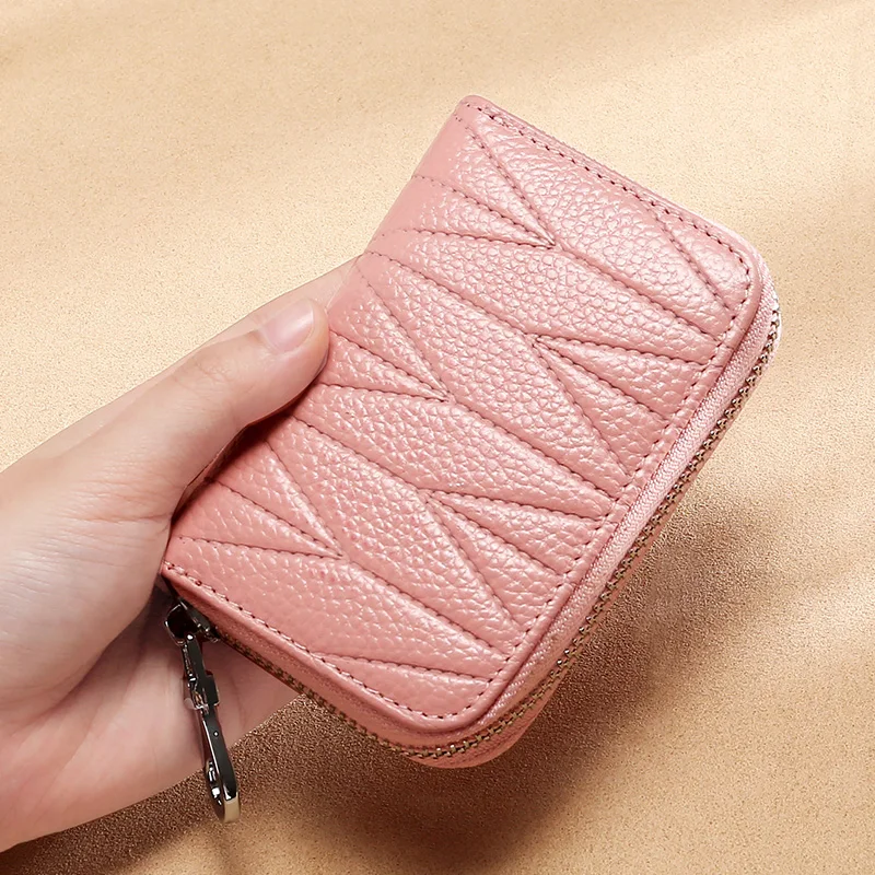 RFID Wallet Genuine Leather Women Credit Card Case Business Card Holder Lady Large Capacity Organizer Passport Wallet Coin Purse
RFID Wallet Genuine Leather Women Credit Card Case Business Card Holder Lady Large Capacity Organizer Passport Wallet Coin Purse