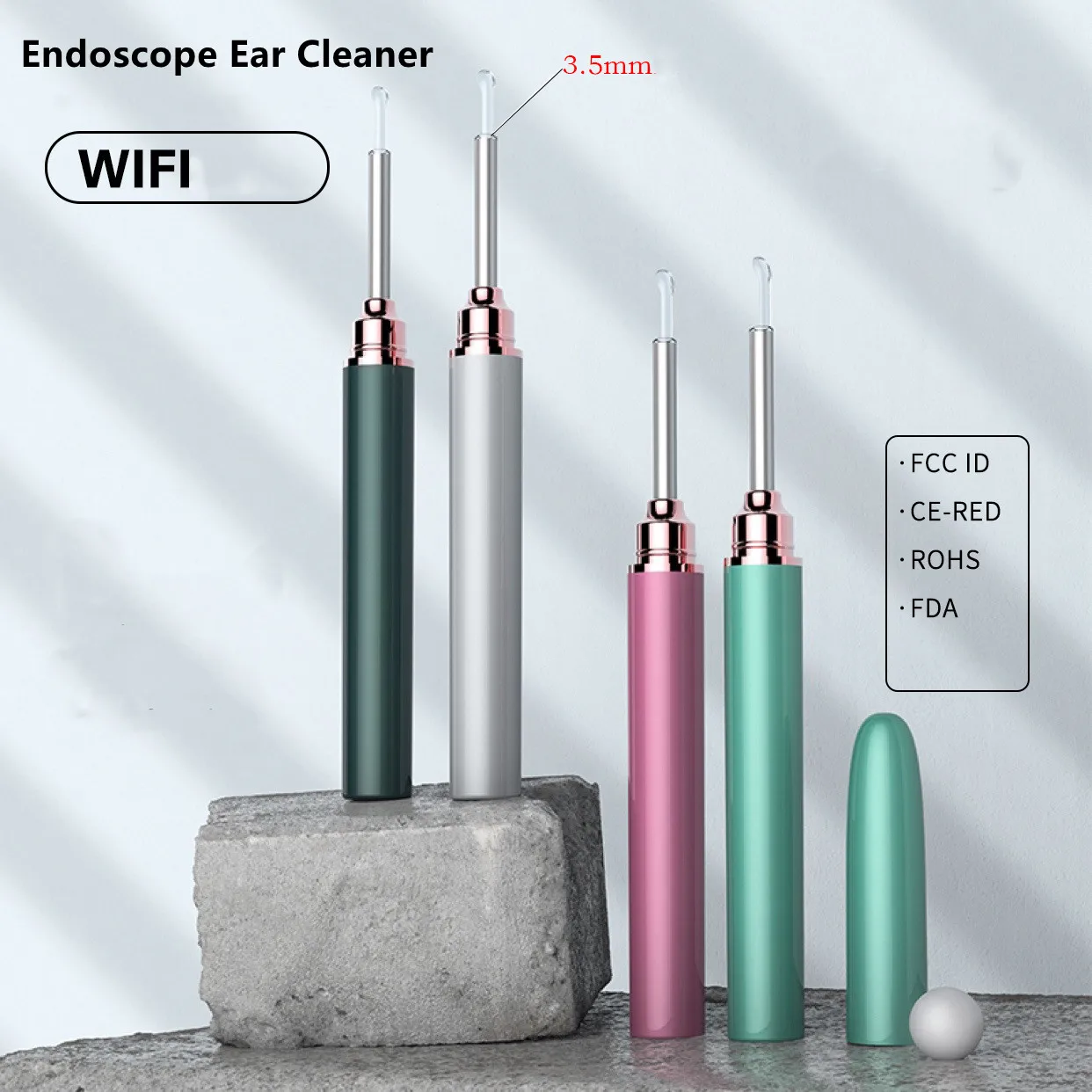 3.5mm Ear Cleaner Otoscope Ear Wax Cleaning Tool Endoscope Ear Pick Wireless Ear Camera Luminous Ear Wax Cleaning Health Care
3.5mm Ear Cleaner Otoscope Ear Wax Cleaning Tool Endoscope Ear Pick Wireless Ear Camera Luminous Ear Wax Cleaning Health Care