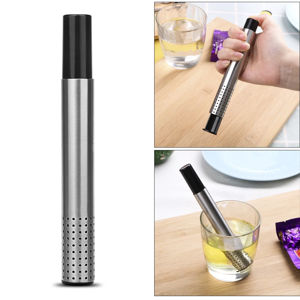 Tea Infuser Strainer Filter Stainless Steel Teapot Spices Soup Tools Tea Stick Coffee Loose Leaf Herbal Holder Reusable
Tea Infuser Strainer Filter Stainless Steel Teapot Spices Soup Tools Tea Stick Coffee Loose Leaf Herbal Holder Reusable