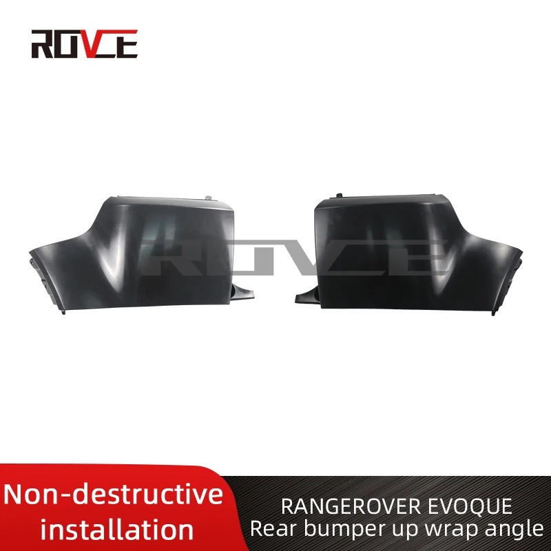 2 Pcs Car Rear Bumper Lip Diffuser Splitter Spoiler Scratch Protector for for Land Rover RangeRover Evoque, Rear wrap angle
2 Pcs Car Rear Bumper Lip Diffuser Splitter Spoiler Scratch Protector for for Land Rover RangeRover Evoque, Rear wrap angle