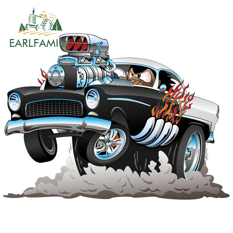 EARLFAMILY 13 см x 9,5 см для классического американского горячего стержня, веселая модель автомобиля, модная наклейка на автомобиль, фоторамка
EARLFAMILY 13 см x 9,5 см для классического американского горячего стержня, веселая модель автомобиля, модная наклейка на автомобиль, фоторамка
