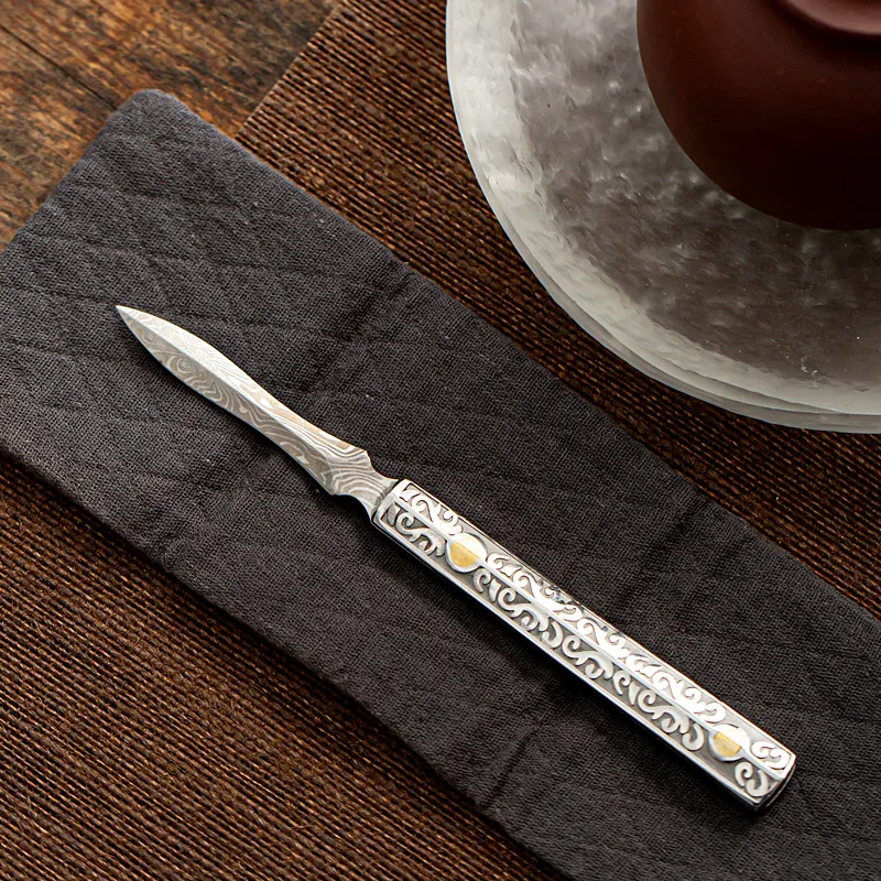 Handmade Puer Tea Knife Cutter Prying Pattern Chinese Vintage Thickening Oolong Green Tea Knife Cone Te Verde Chino Teaware
Handmade Puer Tea Knife Cutter Prying Pattern Chinese Vintage Thickening Oolong Green Tea Knife Cone Te Verde Chino Teaware