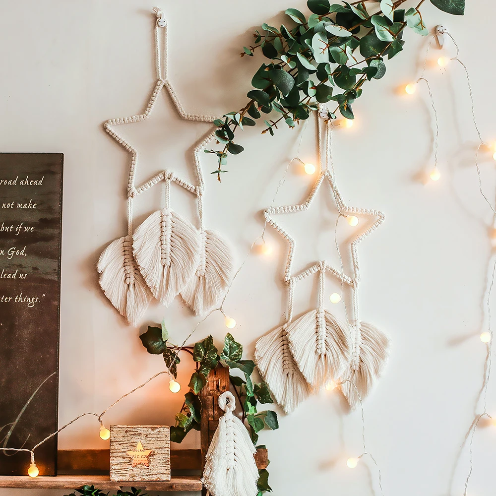 Star Bohemian Wall Tapestry Handmade Living Room Decor New Arrival Hanging Art for Housewarming Gift GT068
Star Bohemian Wall Tapestry Handmade Living Room Decor New Arrival Hanging Art for Housewarming Gift GT068